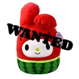 LOOKING FOR MY MELODY WATERMELON SQUISHMALLOW!